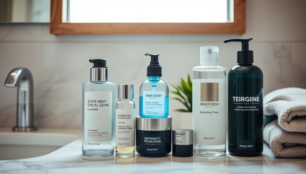 cuidado facial masculino