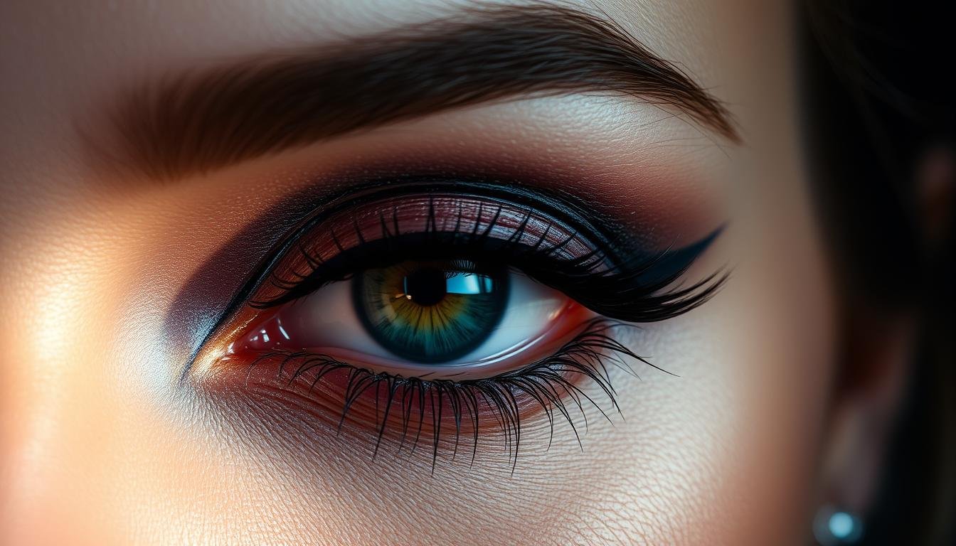 delineado de ojos