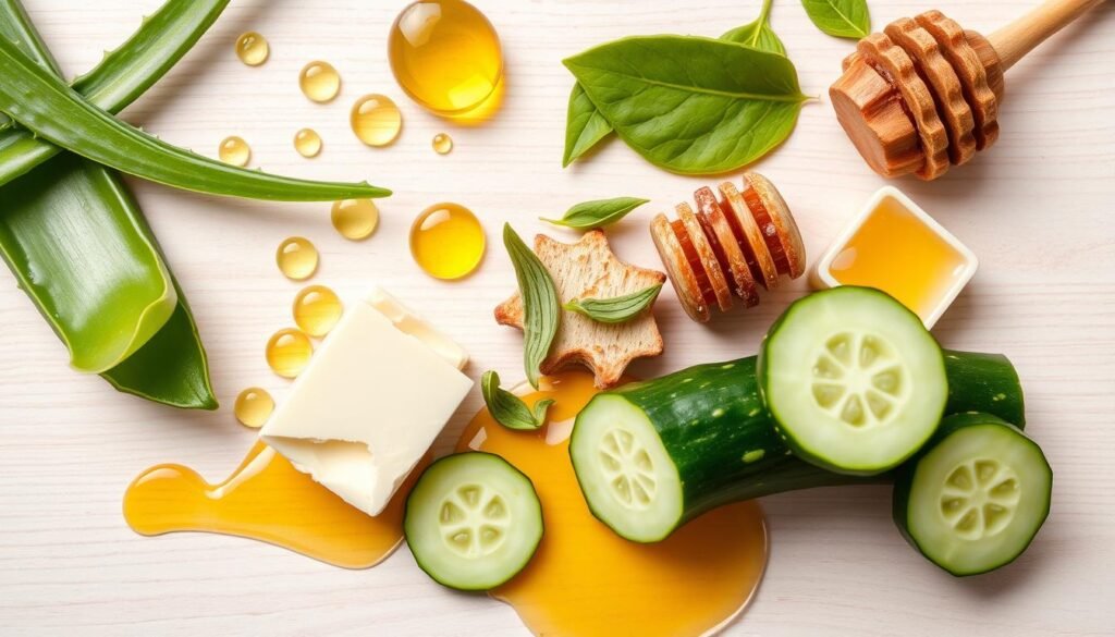 ingredientes para piel mixta