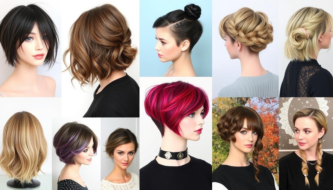 peinados para cabello corto