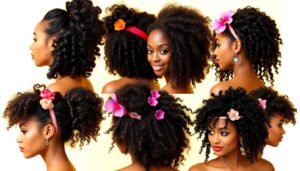 peinados para cabello rizado