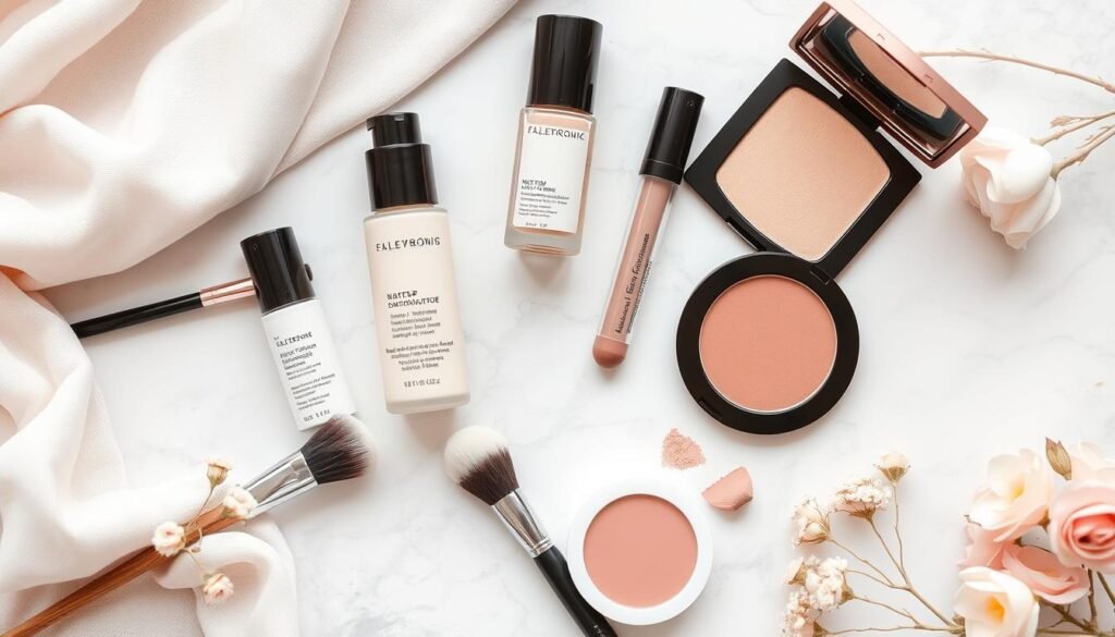 selección maquillaje piel sensible