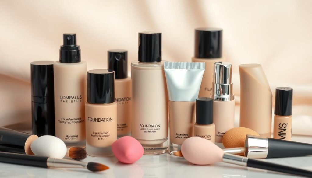 tipos de base de maquillaje