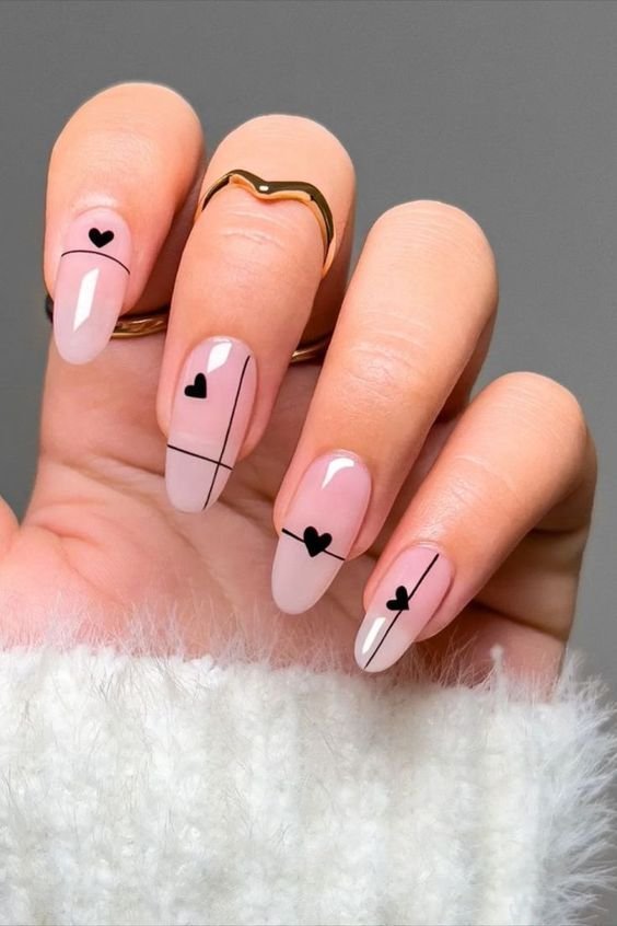 Diseño de uñas elegante